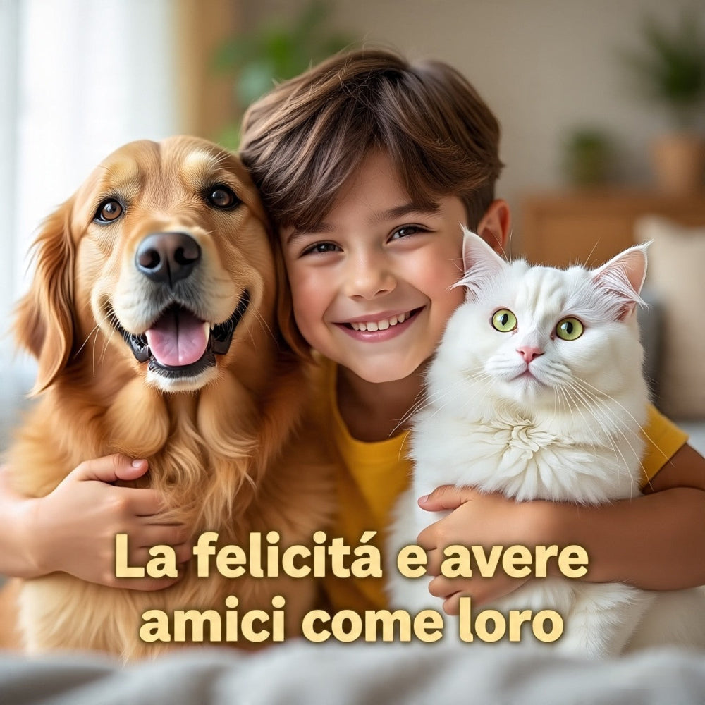 Spazzola rimuovi peli cane e gatto