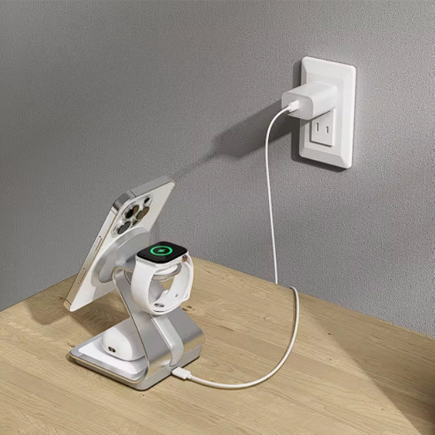 Caricabatterie: 3 in 1