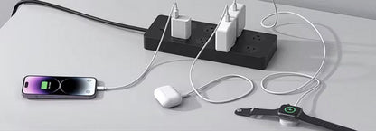 Caricabatterie: 3 in 1